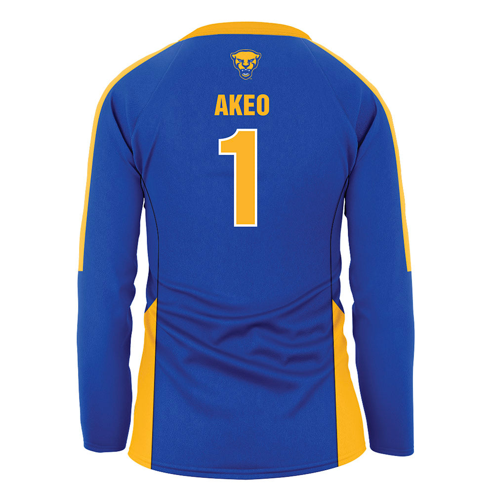 Pittsburgh - NCAA Women's Volleyball : Lexis Akeo - Royal Volleyball Jersey