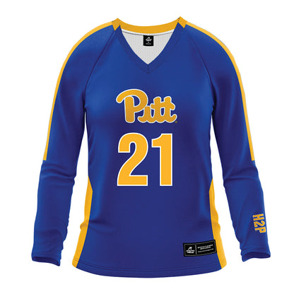 Pittsburgh - NCAA Women's Volleyball : Bre Kelley - Royal Volleyball Jersey