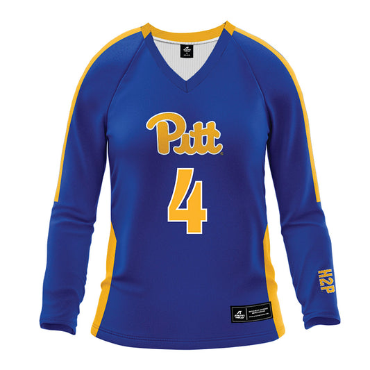 Pittsburgh - NCAA Women's Volleyball : Torrey Stafford - Royal Volleyball Jersey