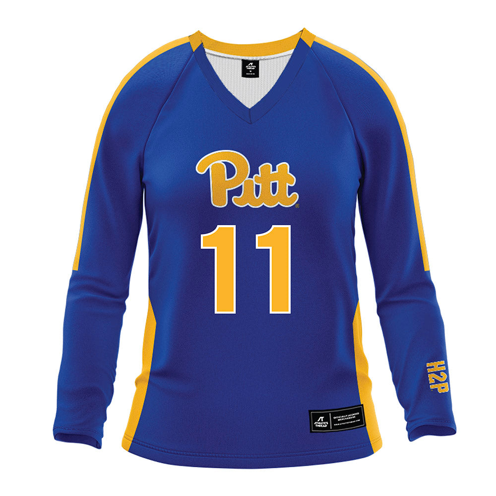 Pittsburgh - NCAA Women's Volleyball : Dalia Virlan - Royal Volleyball Jersey