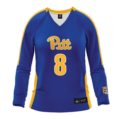 Pittsburgh - NCAA Women's Volleyball : Blaire Bayless - Royal Volleyball Jersey