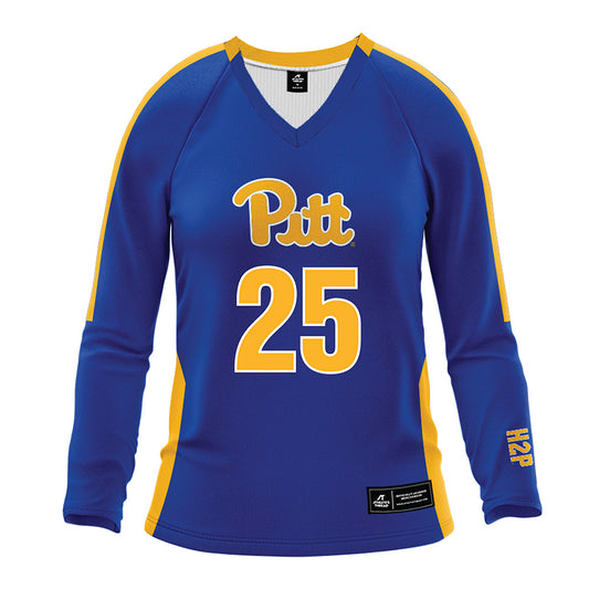 Pittsburgh - NCAA Women's Volleyball : Haiti Tautua'a - Royal Volleyball Jersey