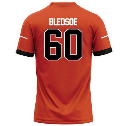 Campbell - NCAA Football : Luke Bledsoe - Orange Football Jersey