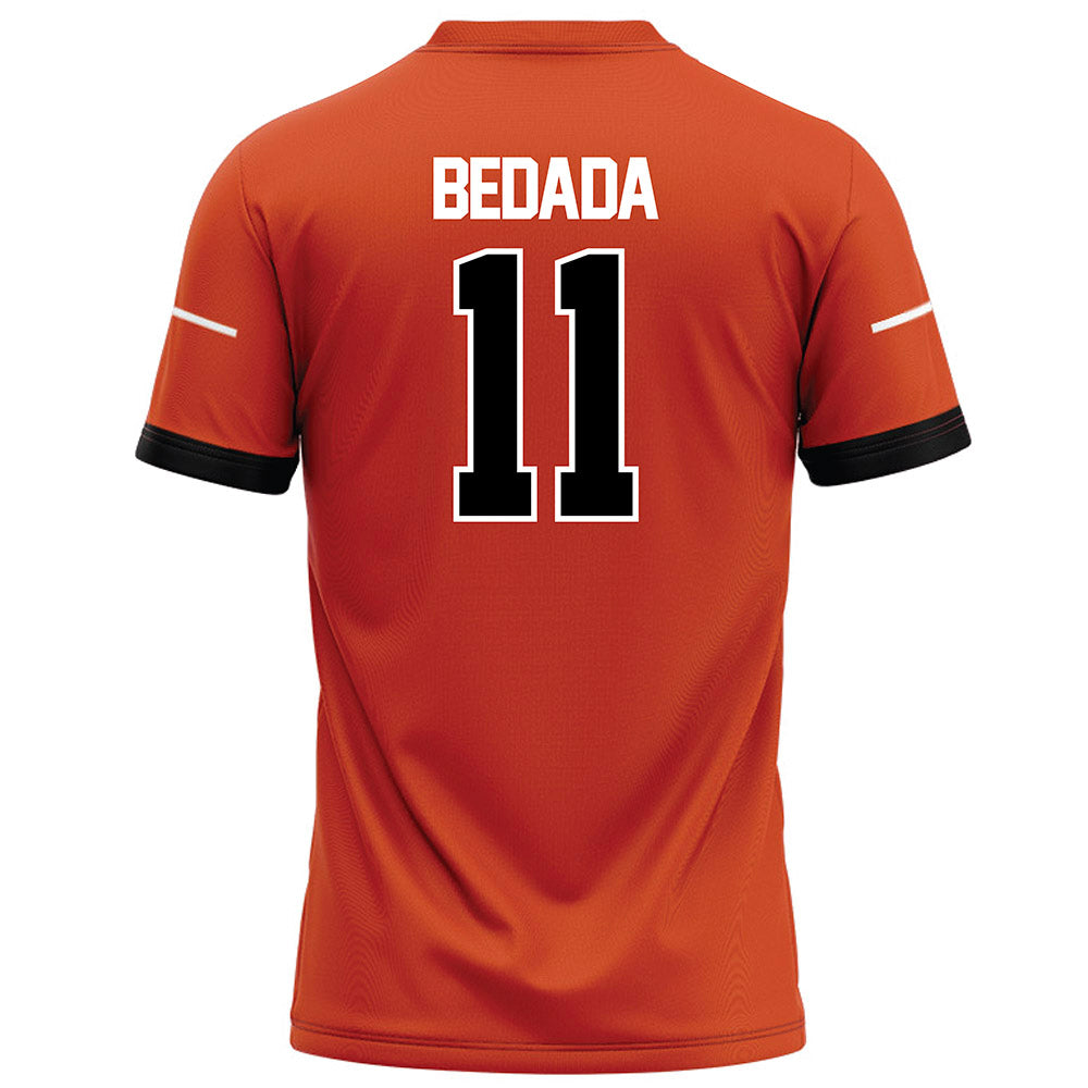 Campbell - NCAA Football : Ebenezer Bedada - Orange Football Jersey-1