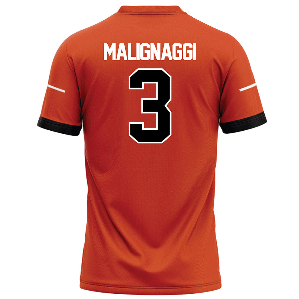 Campbell - NCAA Football : Sammy Malignaggi - Orange Football Jersey