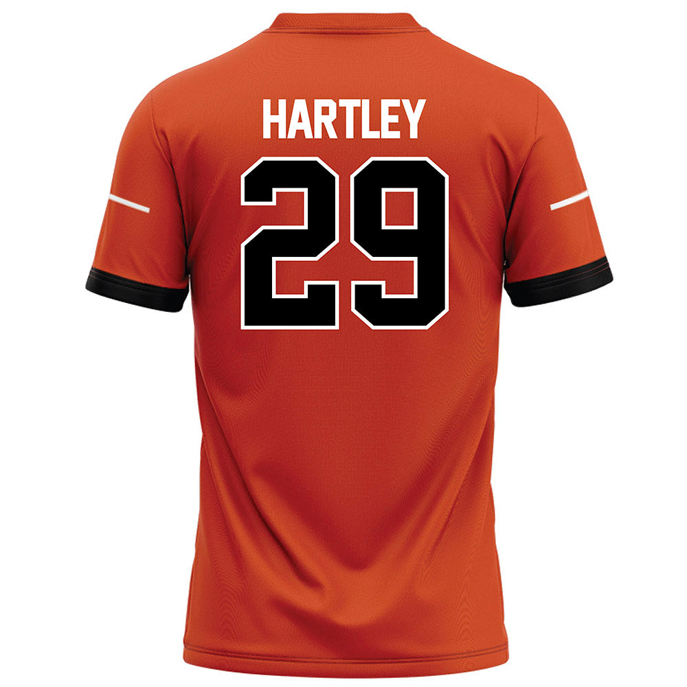 Campbell - NCAA Football : Wiley Hartley - Orange Football Jersey