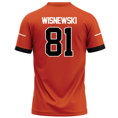 Campbell - NCAA Football : Hans Wisnewski - Orange Football Jersey