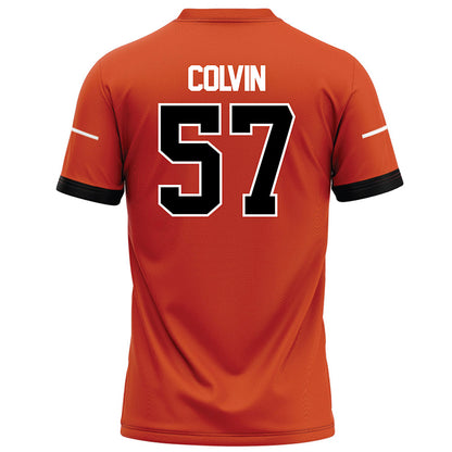 Campbell - NCAA Football : Jayden Colvin - Orange Football Jersey-1