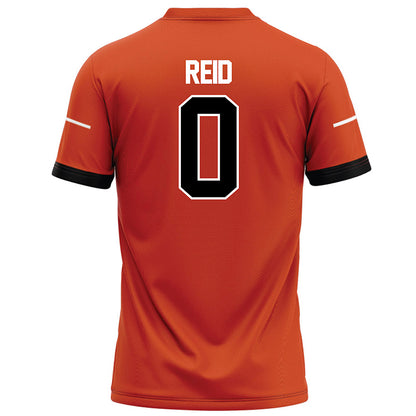 Campbell - NCAA Football : Davyn Reid - Orange Football Jersey