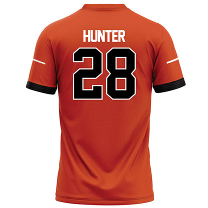 Campbell - NCAA Football : Christian Hunter - Orange Football Jersey