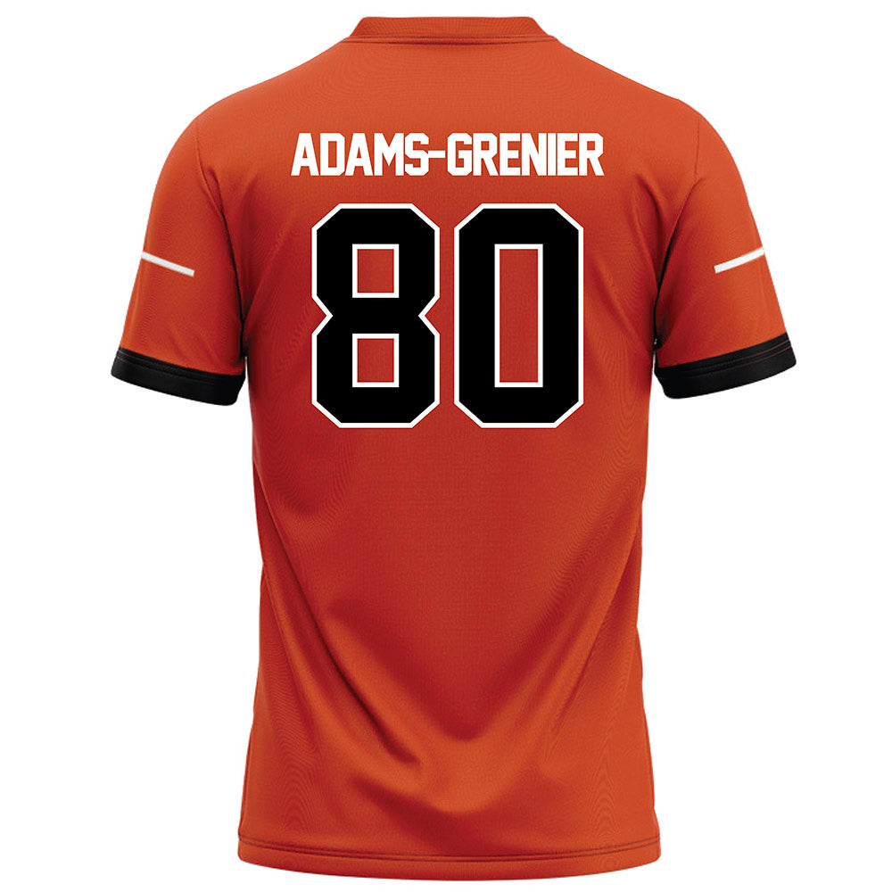 Campbell - NCAA Football : Dawson Adams-Grenier - Orange Football Jersey-1