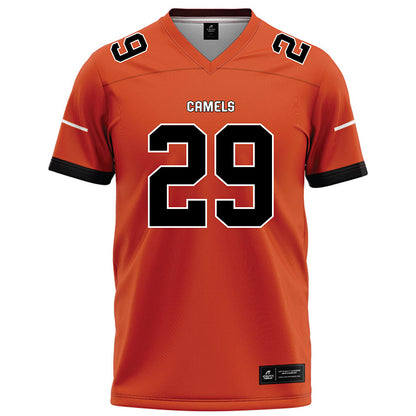 Campbell - NCAA Football : Wiley Hartley - Orange Football Jersey