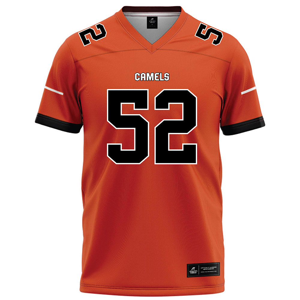 Campbell - NCAA Football : Dante Jones - Orange Football Jersey-0