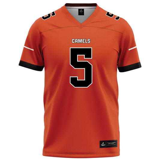 Campbell - NCAA Football : Markeece Alexander - Orange Football Jersey-0