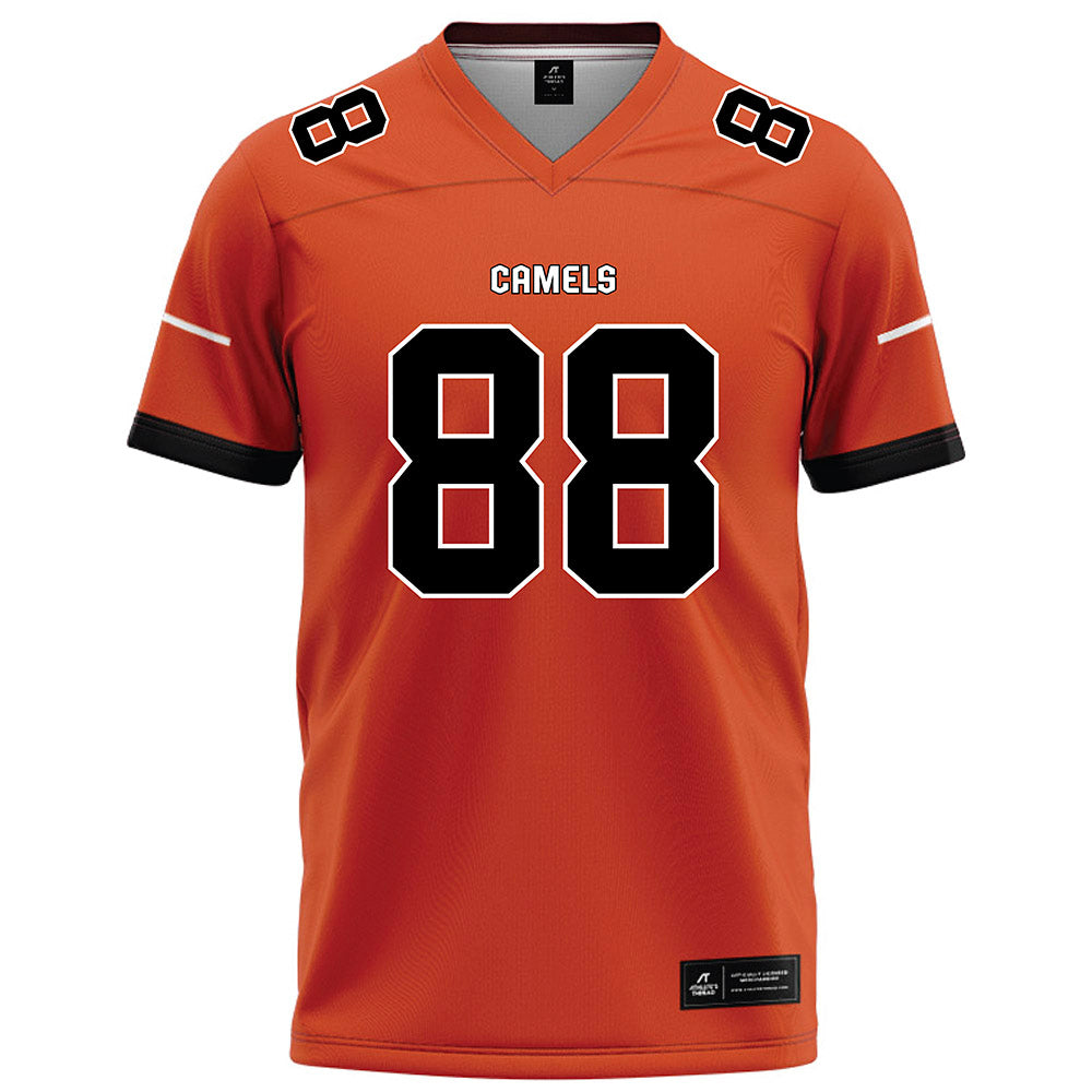 Campbell - NCAA Football : Brady Ambrose - Orange Football Jersey-0