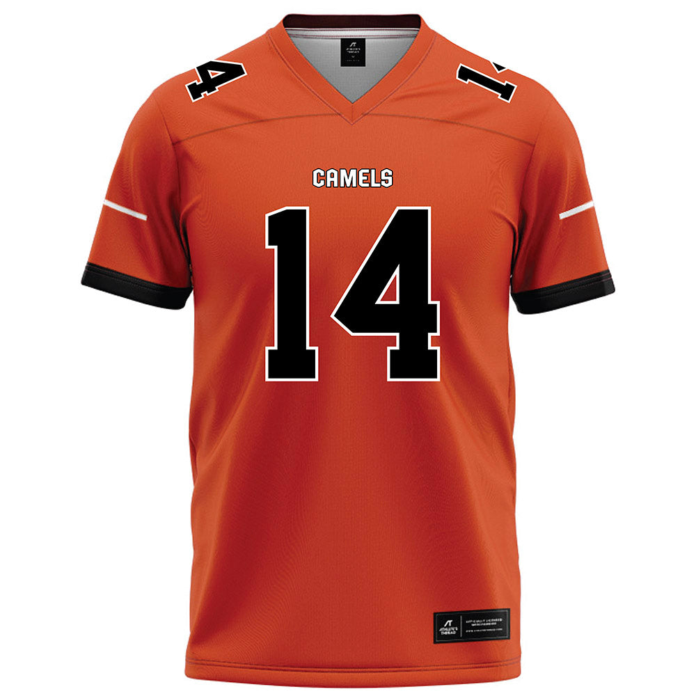 Campbell - NCAA Football : Carlando Crump - Orange Football Jersey-0
