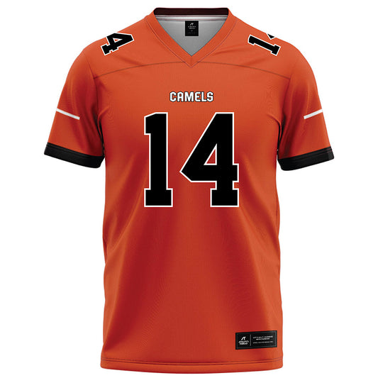 Campbell - NCAA Football : Carlando Crump - Orange Football Jersey-0