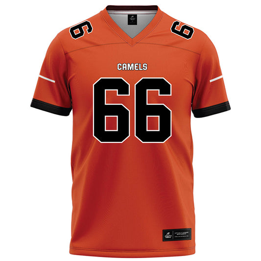 Campbell - NCAA Football : Freddie Pelling - Orange Football Jersey-0
