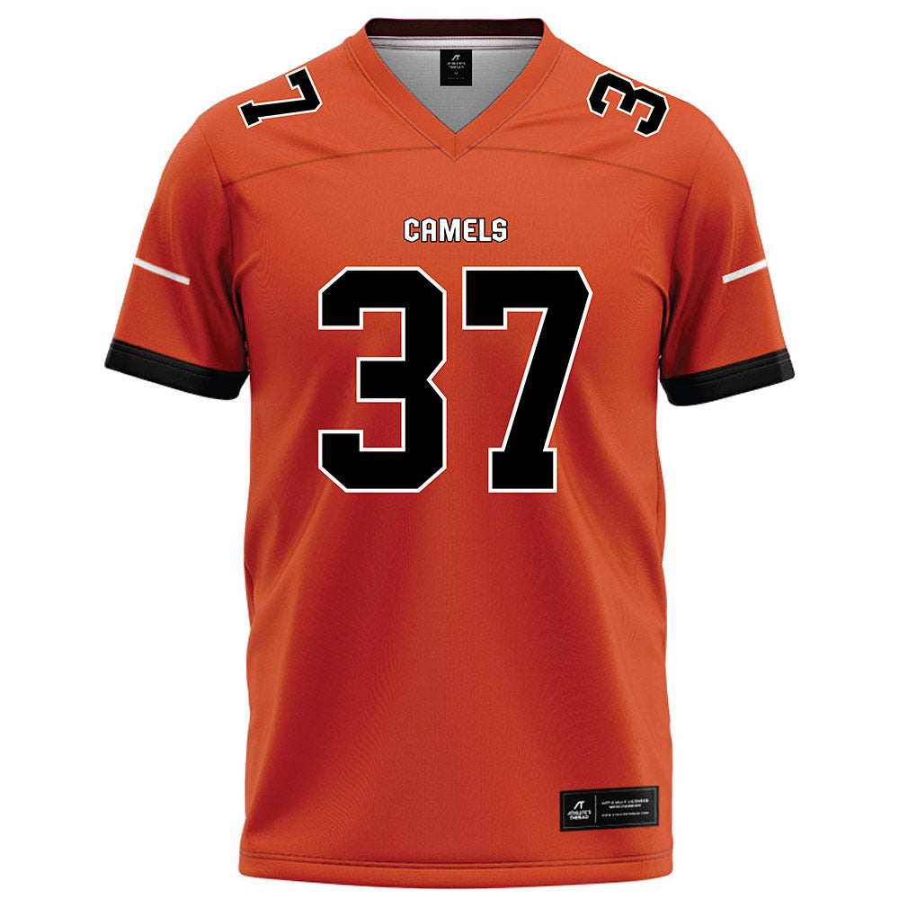 Campbell - NCAA Football : Robert Cleary - Orange Football Jersey