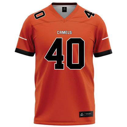 Campbell - NCAA Football : Bobby Walchak - Orange Football Jersey