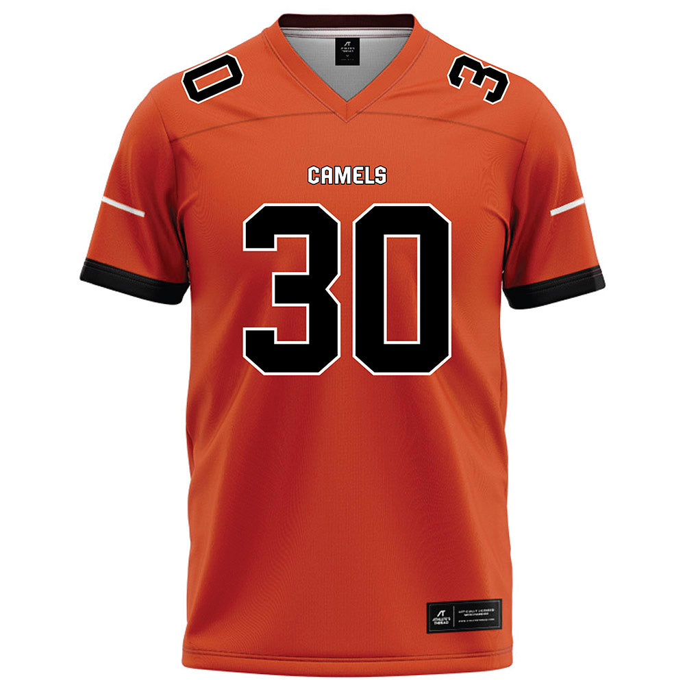 Campbell - NCAA Football : Riley Sullivan - Orange Football Jersey