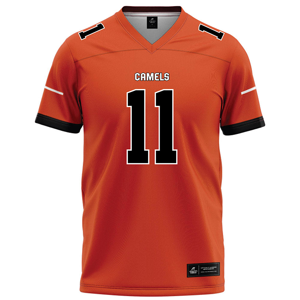 Campbell - NCAA Football : Ebenezer Bedada - Orange Football Jersey-0