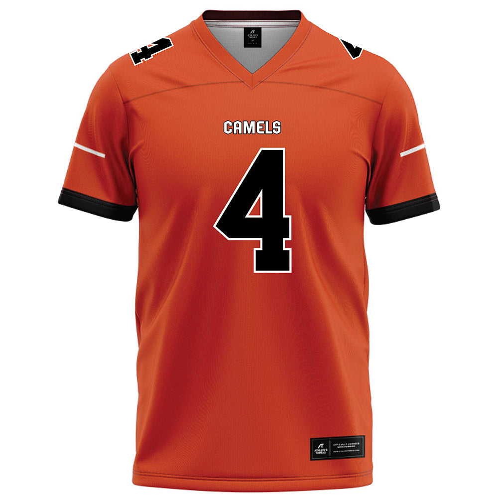 Campbell - NCAA Football : Chase Arrington - Orange Football Jersey-0