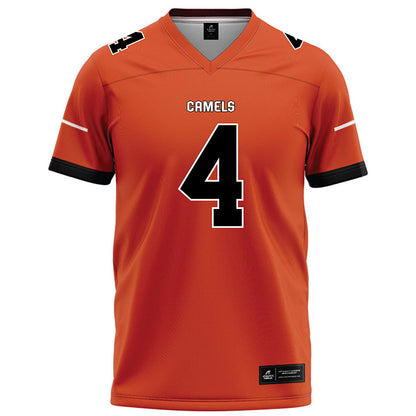 Campbell - NCAA Football : Chase Arrington - Orange Football Jersey-0