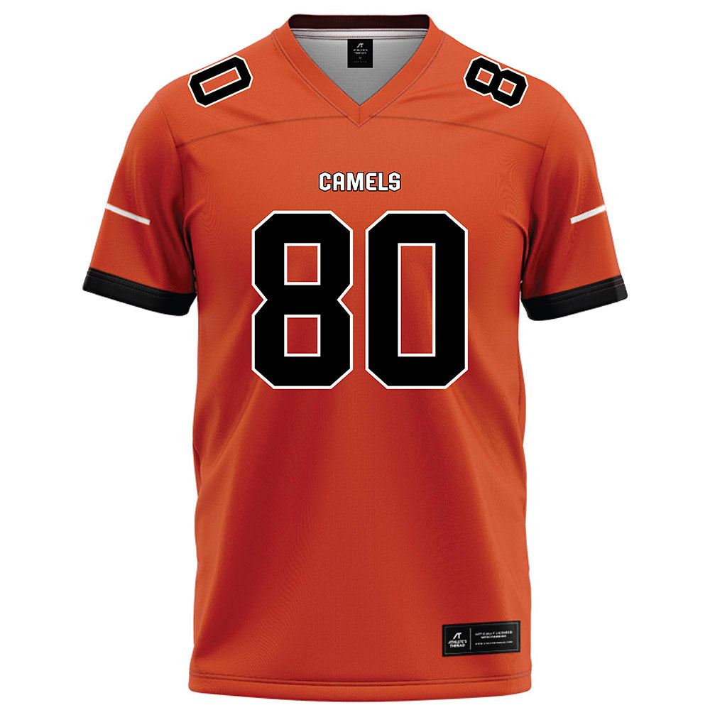 Campbell - NCAA Football : Dawson Adams-Grenier - Orange Football Jersey-0