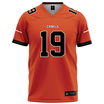 Campbell - NCAA Football : Chinua Ezeigbo - Orange Football Jersey-0