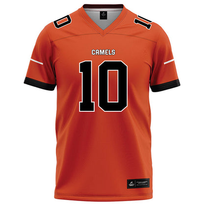 Campbell - NCAA Football : A’mari Wilson - Orange Football Jersey-0