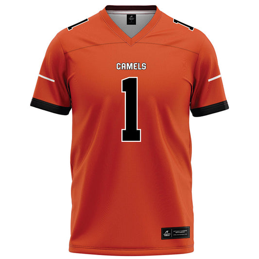 Campbell - NCAA Football : Mike Chandler - Orange Football Jersey-0
