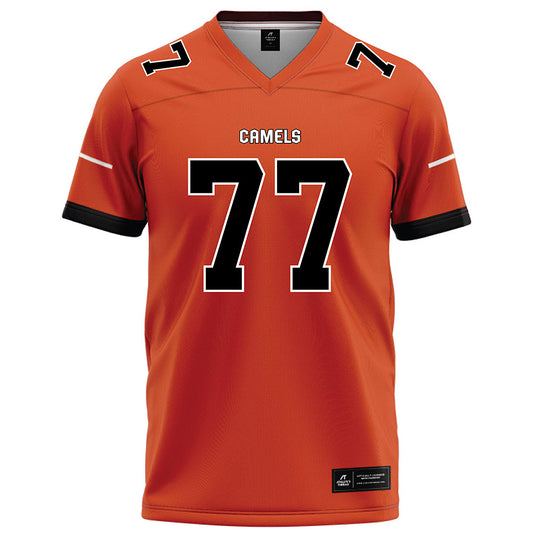 Campbell - NCAA Football : Jack O'Connor - Orange Football Jersey-0