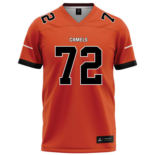 Campbell - NCAA Football : Donovan Thompson - Orange Football Jersey-0