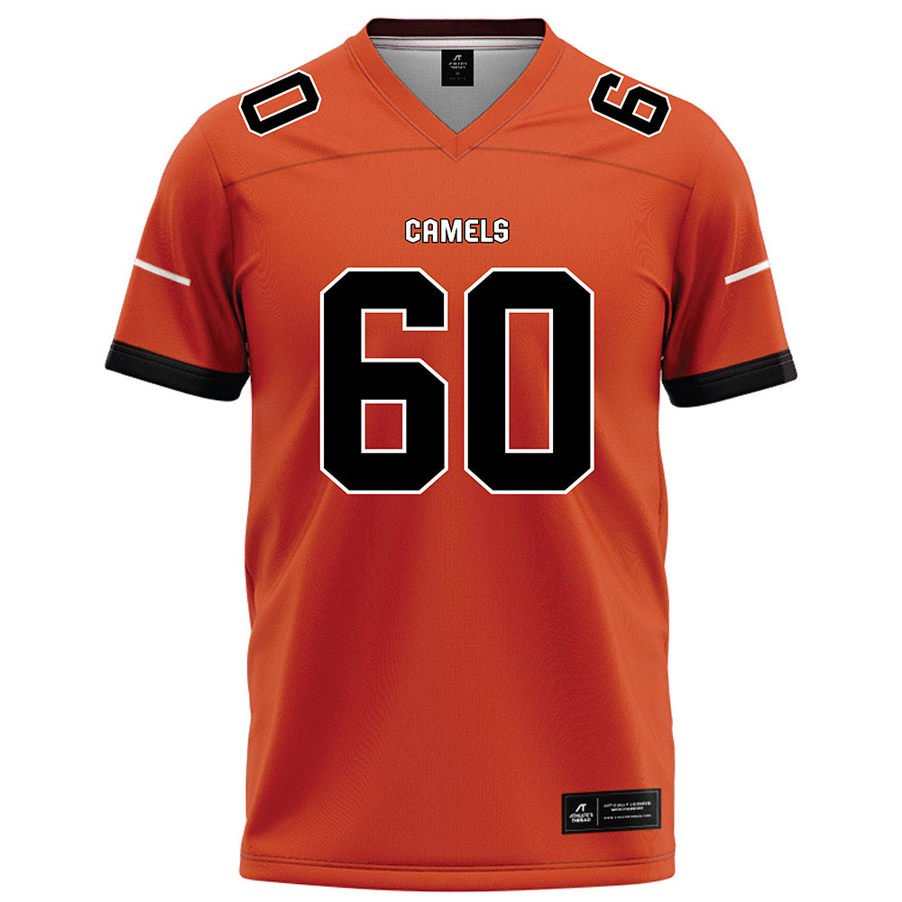 Campbell - NCAA Football : Luke Bledsoe - Orange Football Jersey