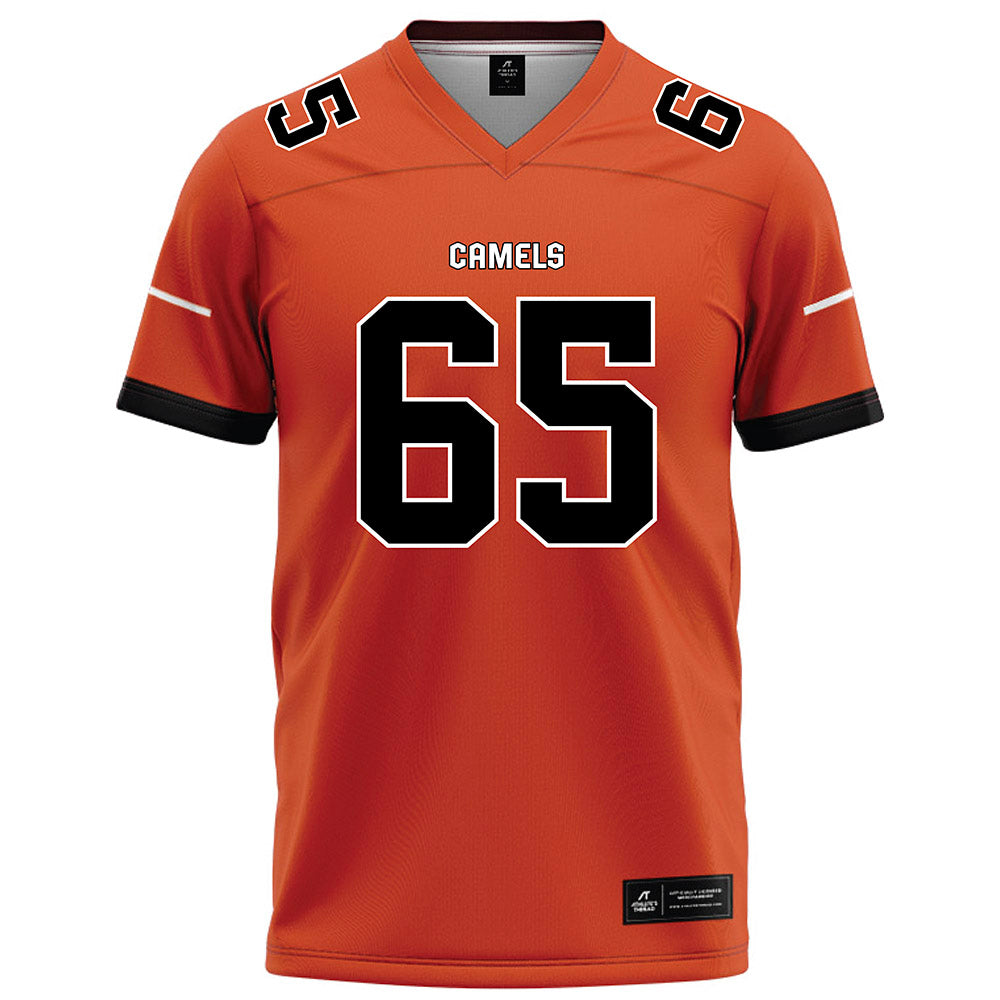Campbell - NCAA Football : Carver Banker - Orange Football Jersey-0