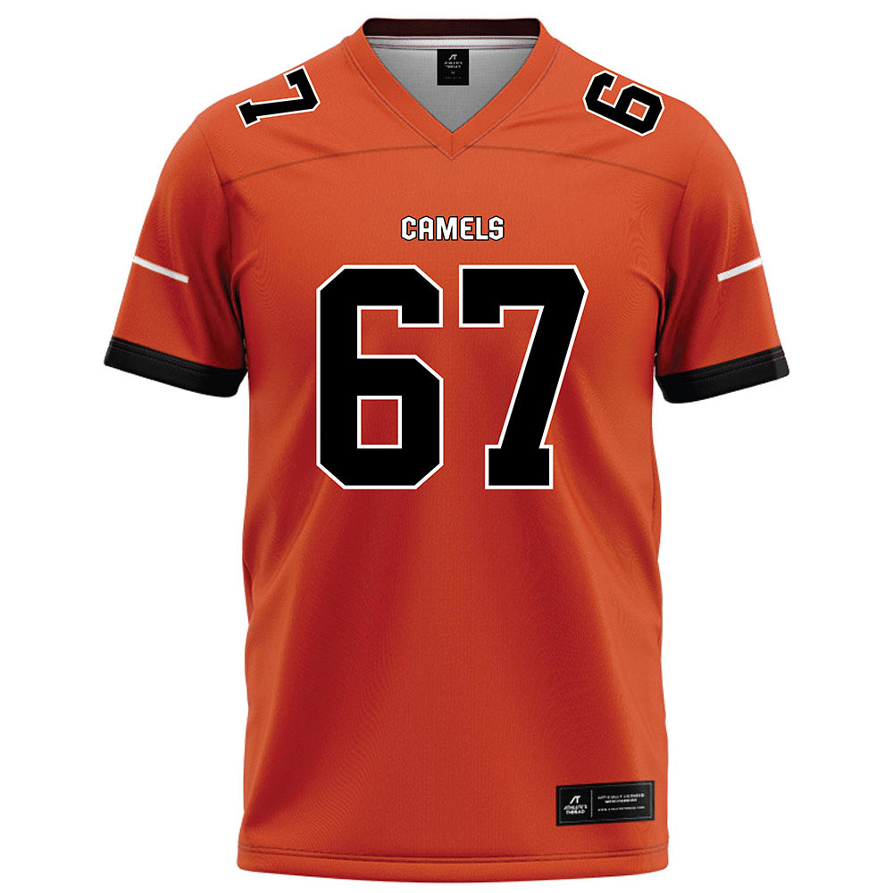 Campbell - NCAA Football : Cole Young - Orange Football Jersey