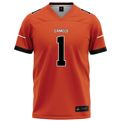 Campbell - NCAA Football : Monchovia Gaffney - Orange Football Jersey