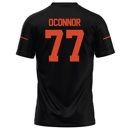 Campbell - NCAA Football : Jack O'Connor - Black Football Jersey-1