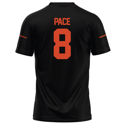 Campbell - NCAA Football : Jojo Pace - Black Football Jersey-1