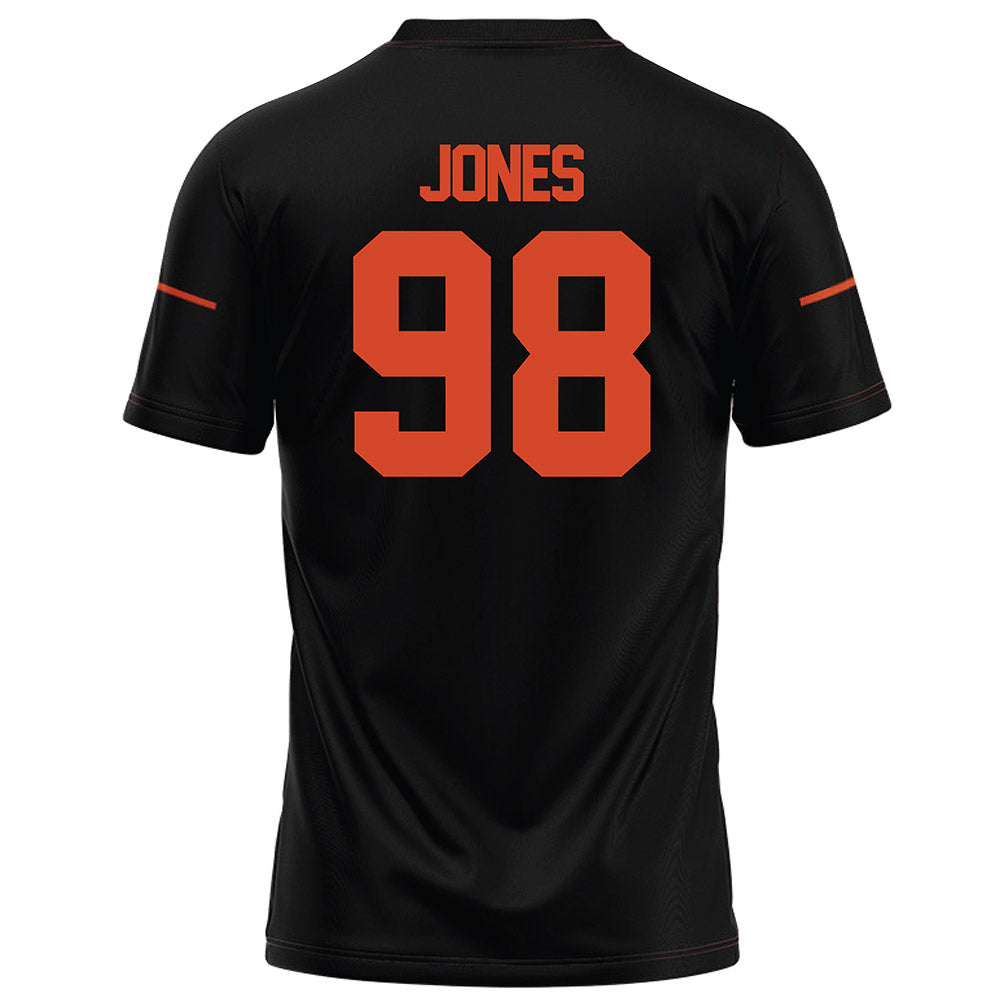 Campbell - NCAA Football : Jordan Jones - Black Football Jersey-1