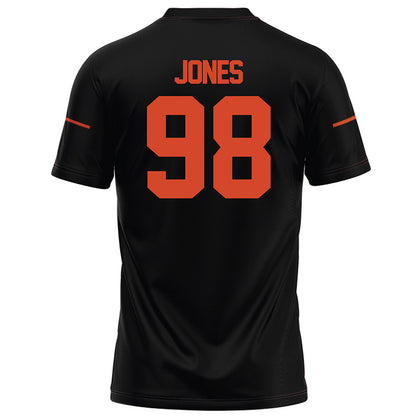 Campbell - NCAA Football : Jordan Jones - Black Football Jersey-1
