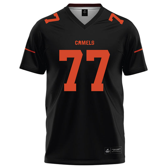 Campbell - NCAA Football : Jack O'Connor - Black Football Jersey-0