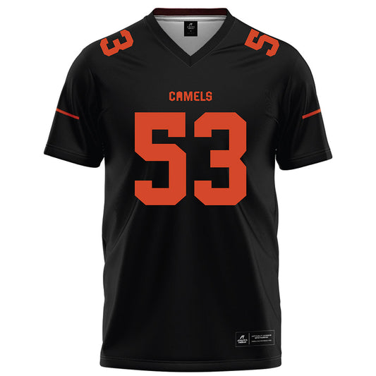 Campbell - NCAA Football : Kameron Durant - Black Football Jersey-0