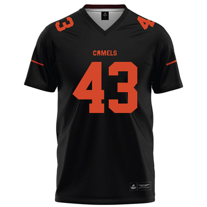 Campbell - NCAA Football : Logan Livermon - Black Football Jersey