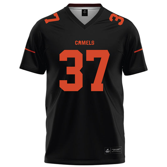 Campbell - NCAA Football : Robert Cleary - Black Football Jersey