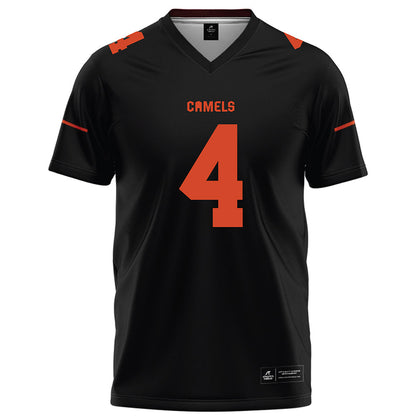 Campbell - NCAA Football : Chase Arrington - Black Football Jersey-0