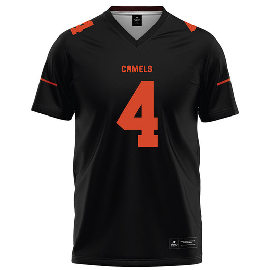 Campbell - NCAA Football : Chase Arrington - Black Football Jersey-0