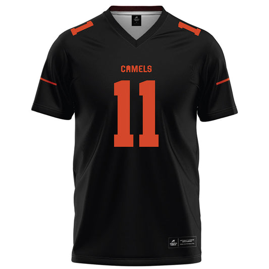 Campbell - NCAA Football : Ebenezer Bedada - Black Football Jersey-0