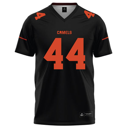 Campbell - NCAA Football : Landon Sargent - Black Football Jersey-0
